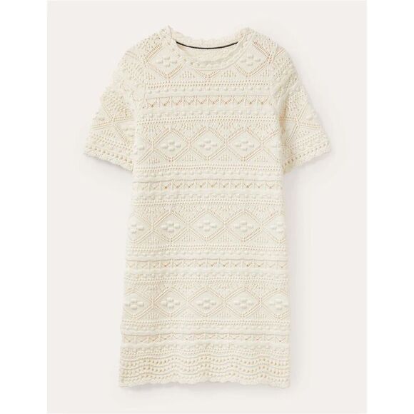 ✨BODEN Claudia Textured Knitted Sz 8R Dress✨ - Picture 5 of 11